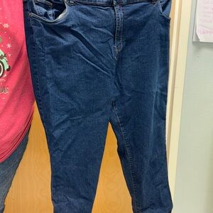 Catherines Right Fit Curvy Jeans - Dark Blue